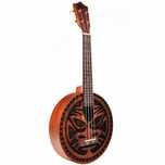 Ukulele koncertowe MELLOW UK-TIKI2 + Stroik Kostki i Struny
