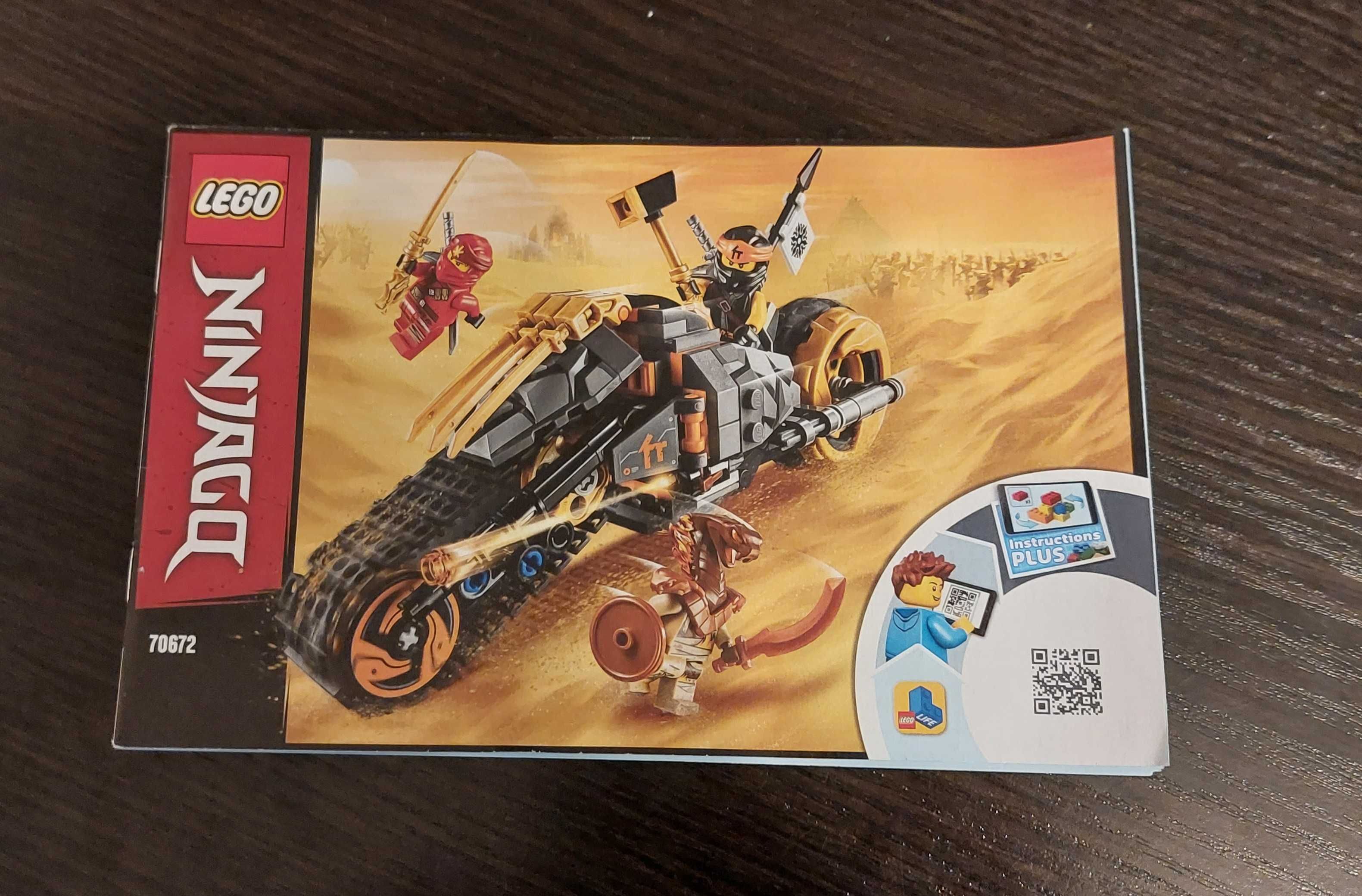 LEGO Ninjago Motocykl Cole'a 70672