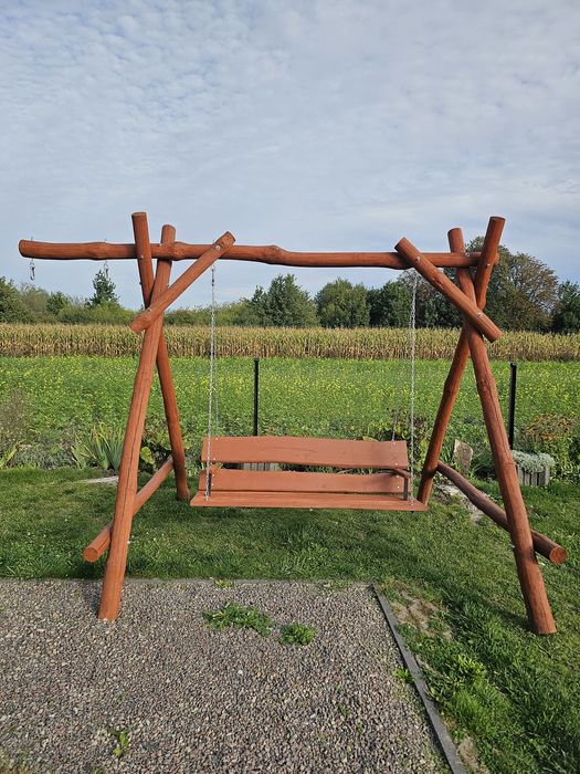 Huśtawka ogrodowa podwójna