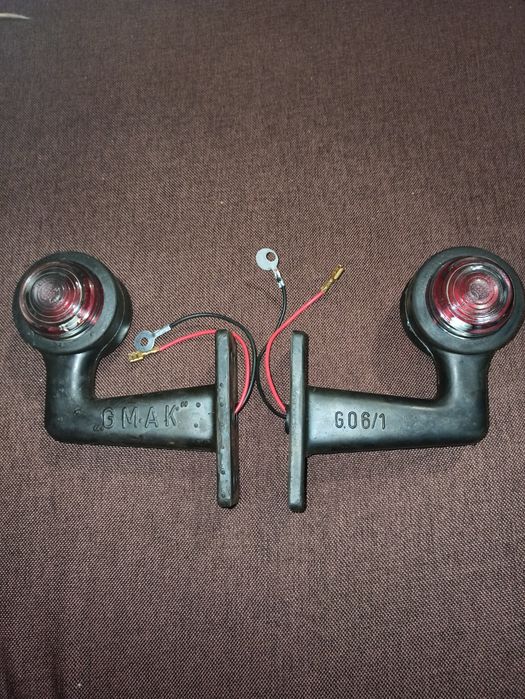 Фонарь габаритный GMAK G06/1 красно белый цена за комплект