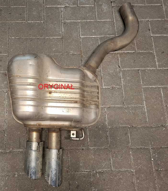 tłumik przelot Rura AUDI A4 B9 8W A5 S5 F5 2,0 3,0 od 2015r- 2x90mm