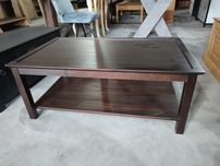 Nowa Ława drewniana biała wenge naturalny