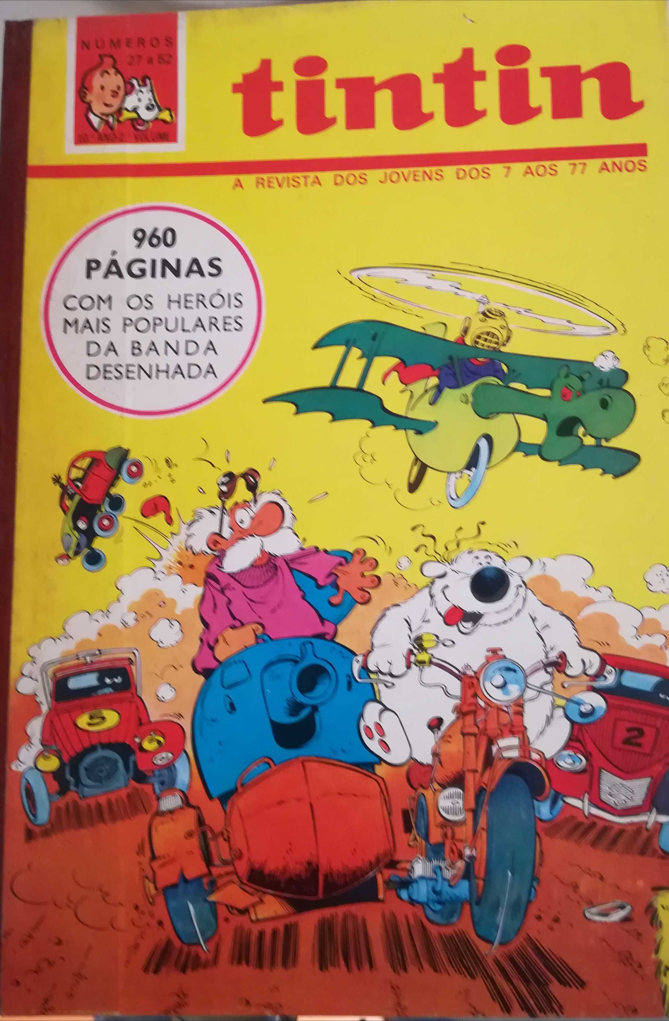 Revista Tintin  - volumes 10 ao 21
