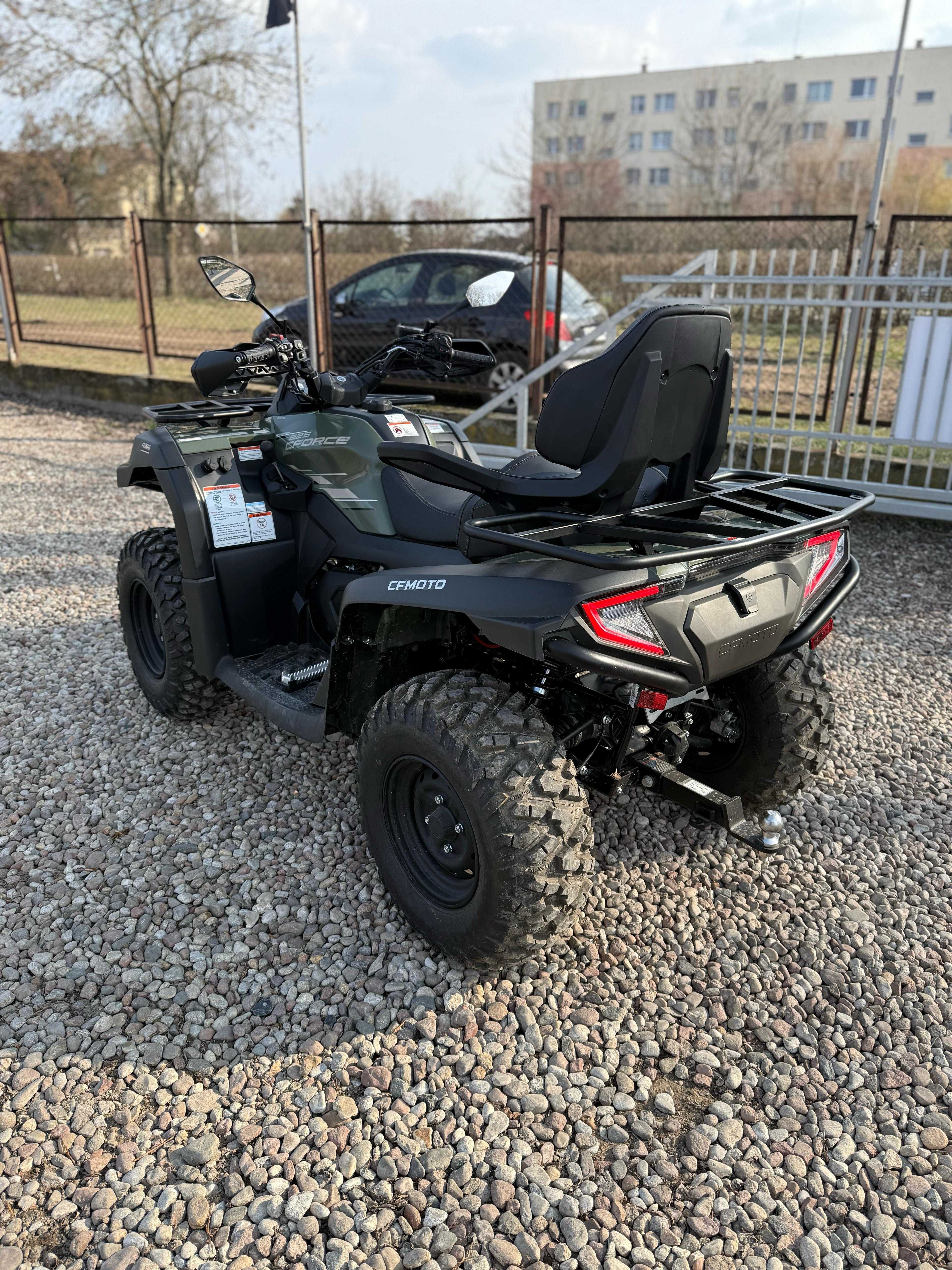 Quad CF MOTO 625L EPS model 24r Kufer GRATIS T3 odlicz VAT 23%
