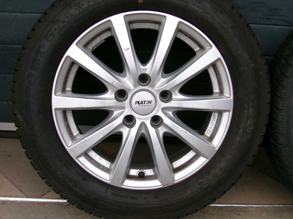 ! Koła aluminiowe zimowe 16 5x112 Skoda Octavia IV Vw Touran II +8,5mm