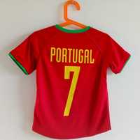 Koszulka piłkarska H&M Portugalia 110/116 czerwona