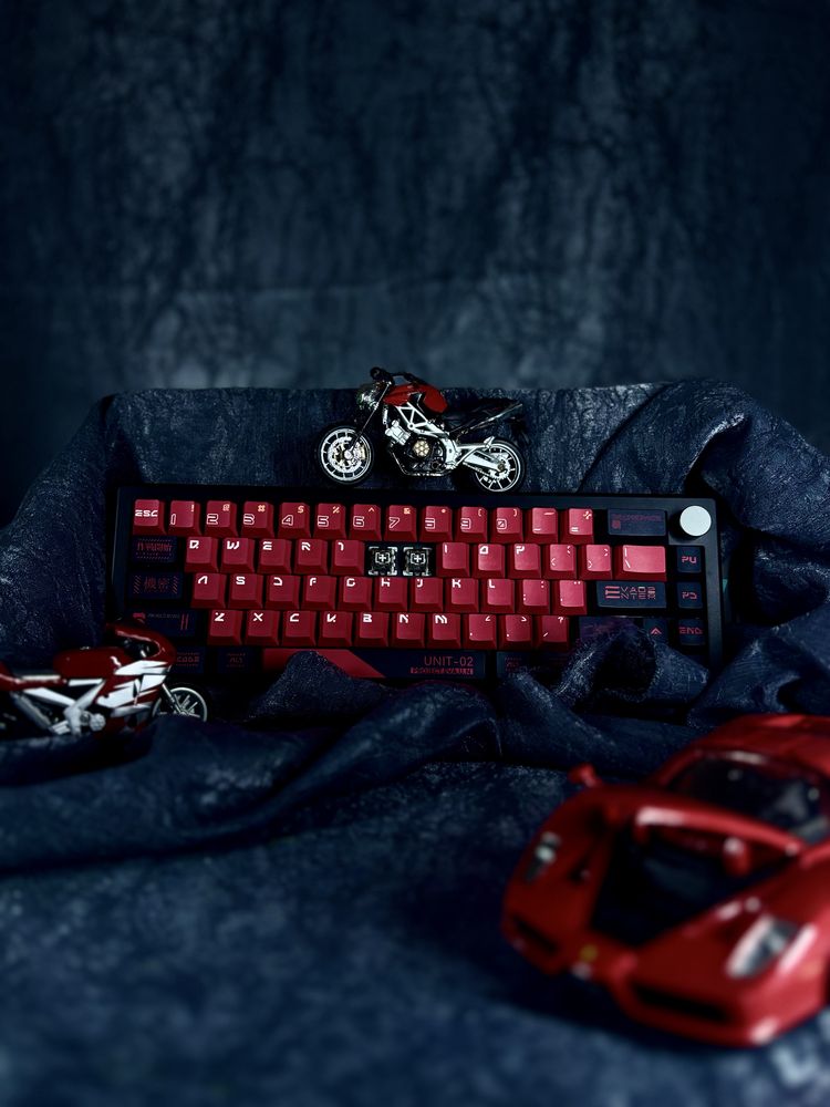 ‼️GMK67‼️| Evangelion style | Клавіатура | Zuova |WITH LEOBOG switches