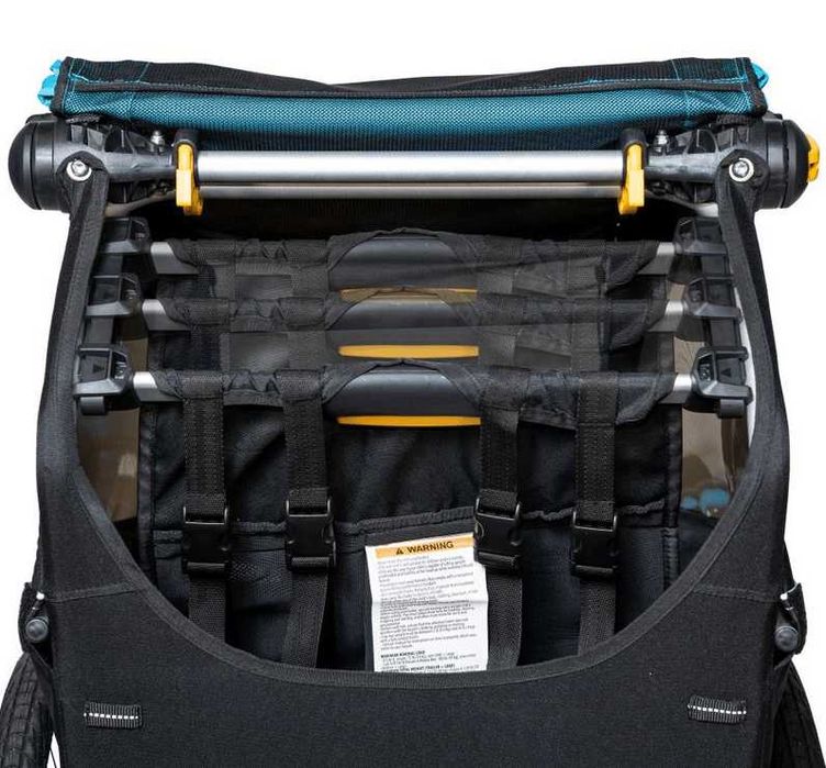 Nowa Przyczepka dziecięca Burley D’lite X Single Aqua, gwarancja, FV