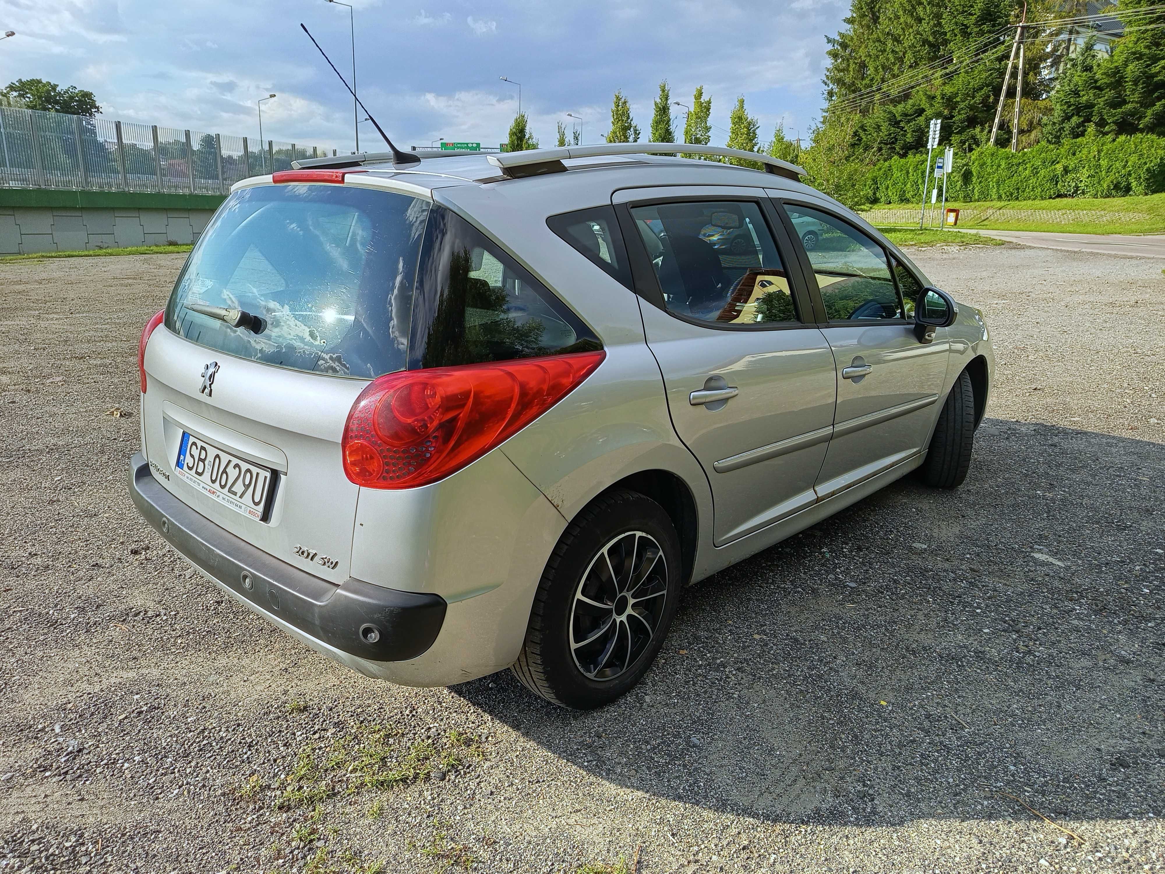 Peugeot 207 SW  kombi  1.6 Hdi  2010 r.