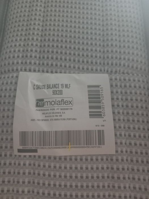 Colchão Molaflex C Saude Balance 90x200 IMPECÁVEL