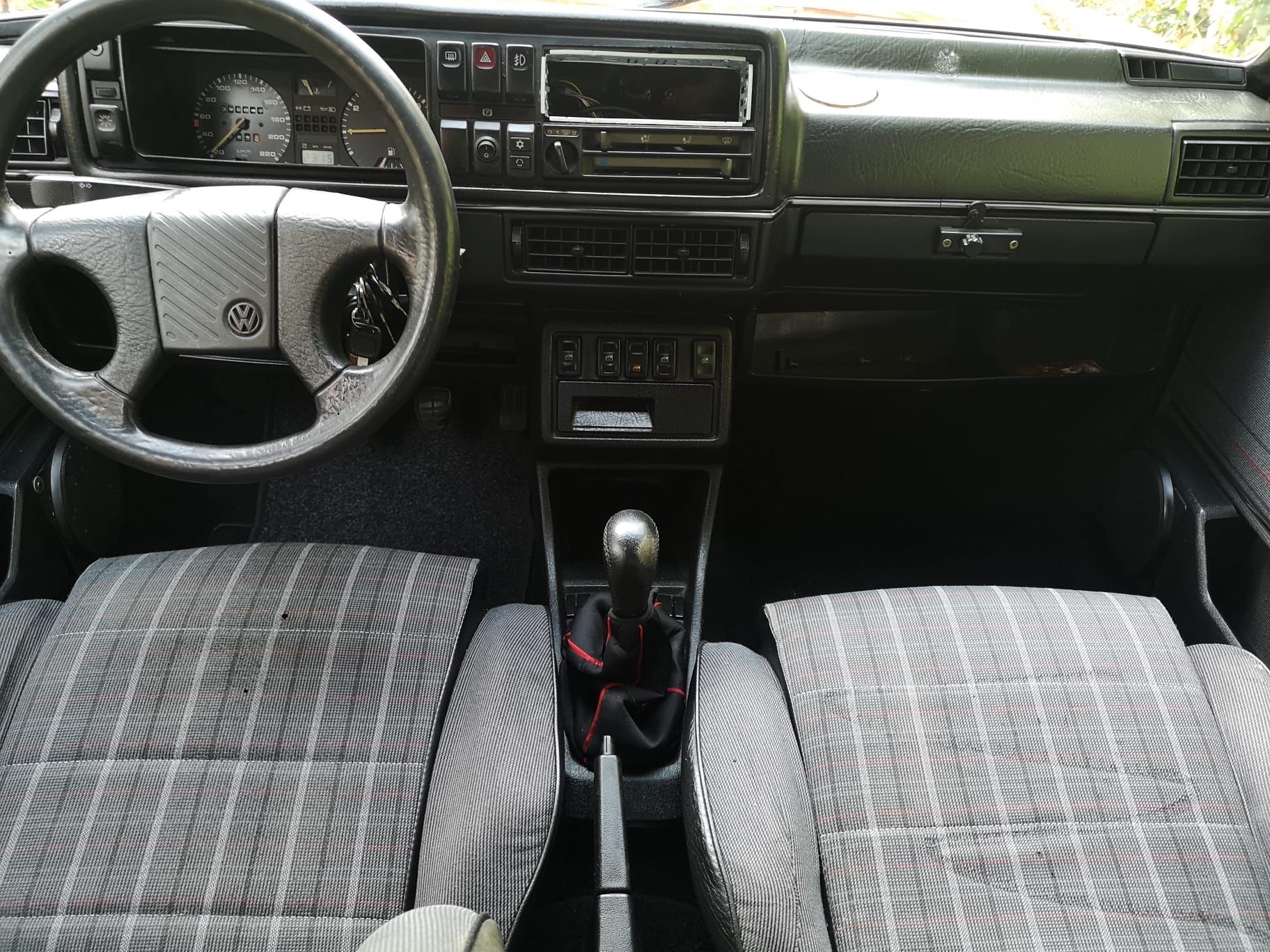 VW Golf MK2 GTI - klimatyzacja