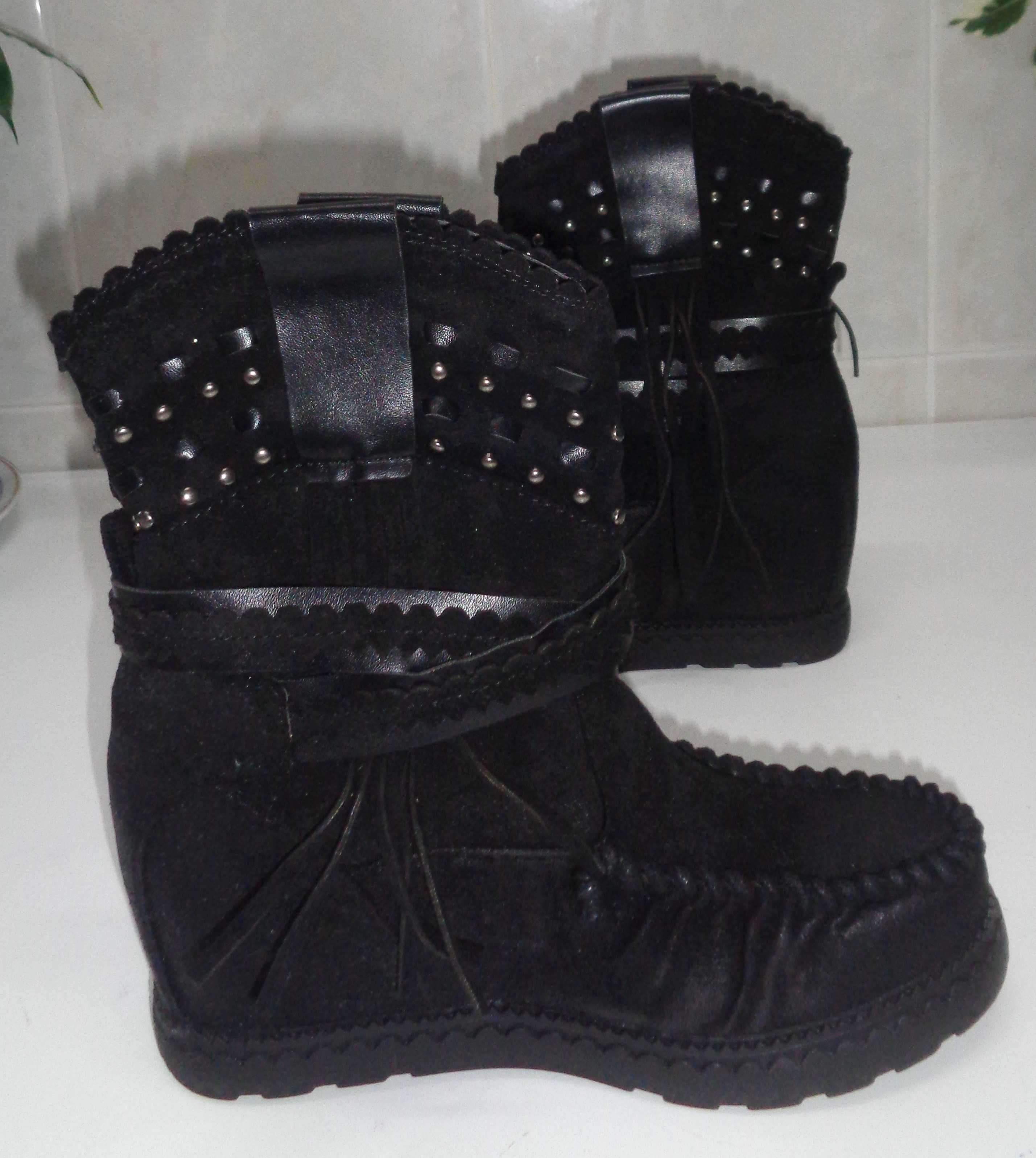botas pretas 36 novas