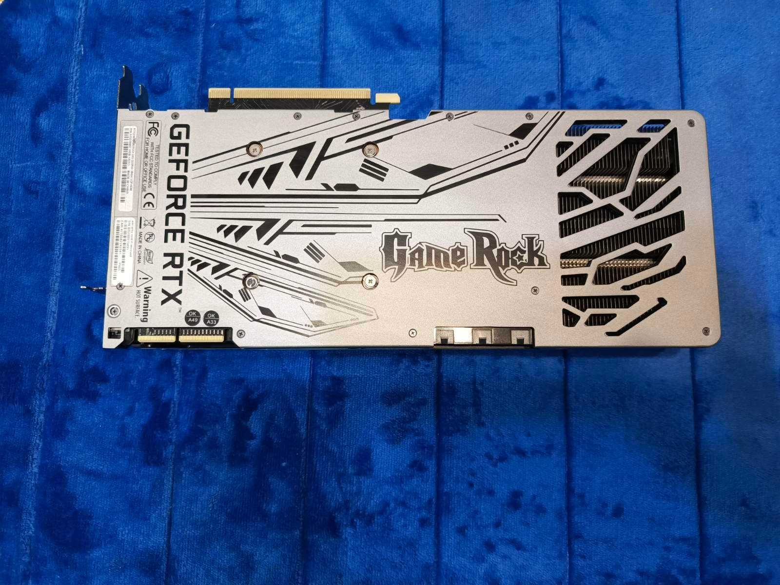 Отличная игровая видеокарта GF RTX3090 GAMEROCK 24GB GDDR6X