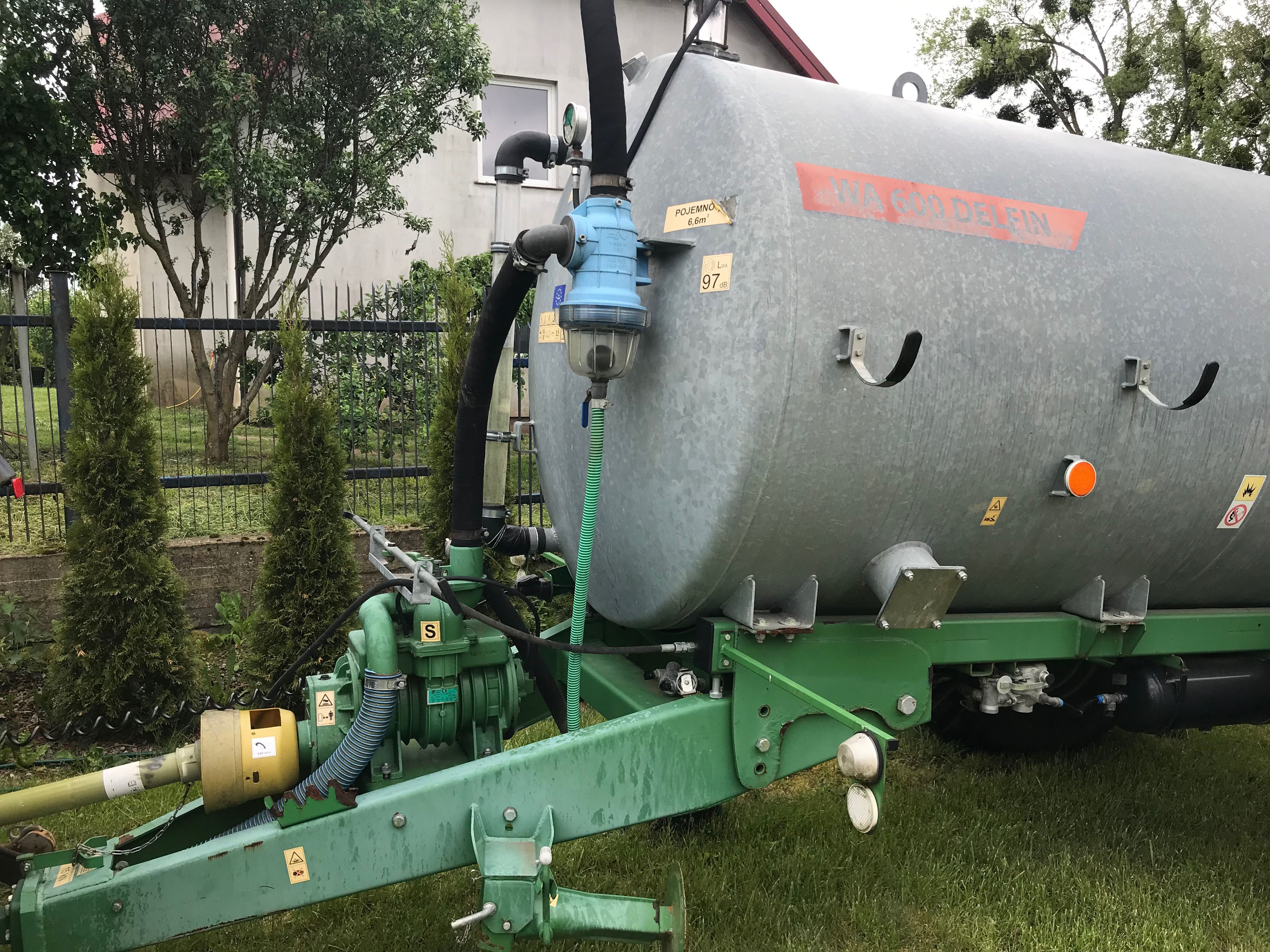 Beczka asenizacyjna Sipma Wa 600 Delfin 6600 L