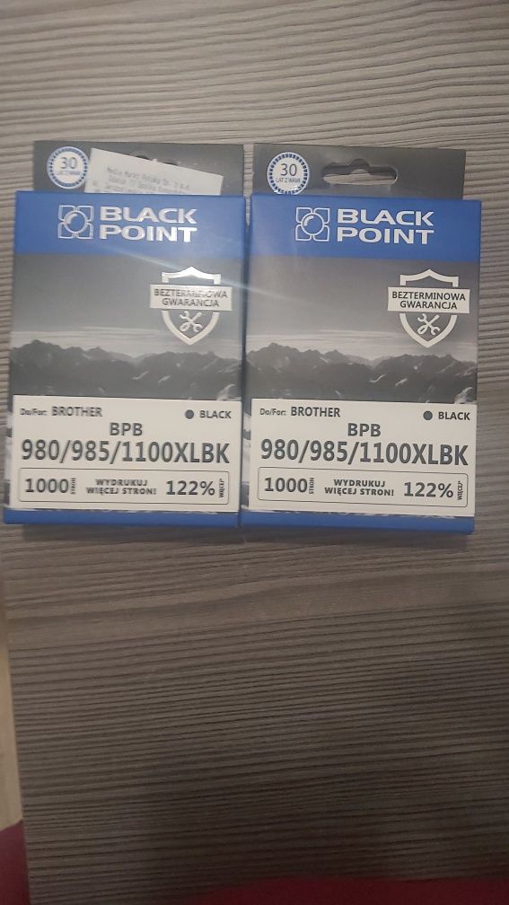 2 Czarne Black Point Brother 980/985/1100XLBK