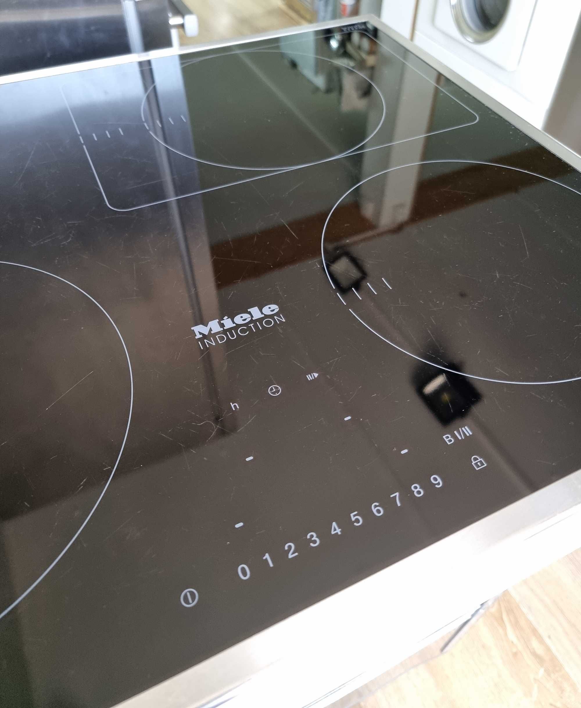 Płyta indukcyjna z ramką Miele KM 6317, szer. 61,4 cm, TwinBooster