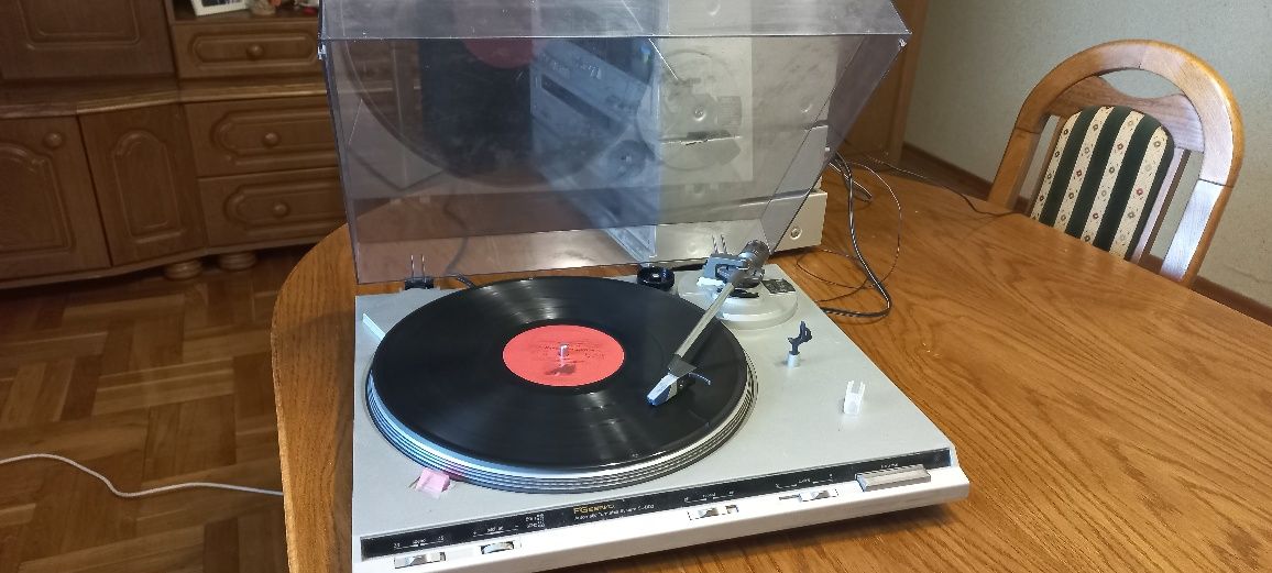 Technics, panasonic gramofon, wierza, kolumny cd