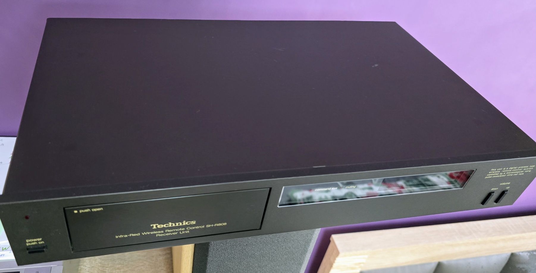 Technics SH-R808 R808 Stacja Pilot Magnetofon Gramofon Tuner B100 M280