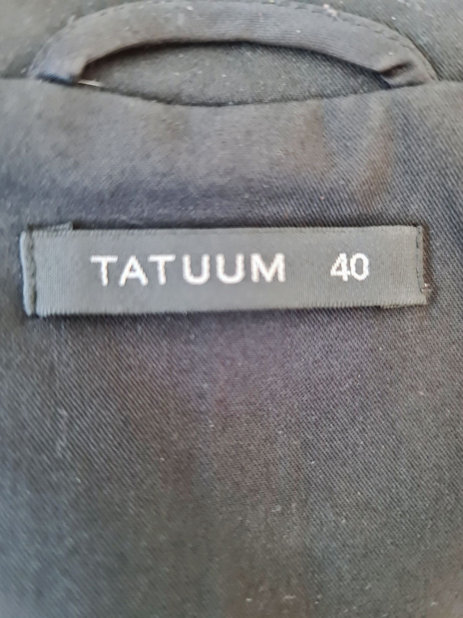 Tatuum kurteczka żakiet marynarka 40, rękawy 3/4, zapinana na suwak