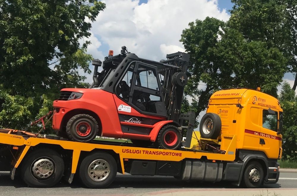 Wynajem wózka widłowego 10Ton 8Ton Relokacje Wózek widłowy 8Ton 10ton