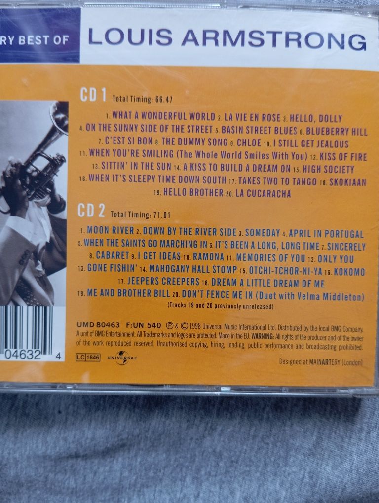 CD duplo Louis Armstrong