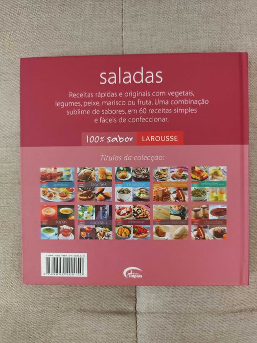 Livro Saladas La Rousse