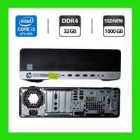 Комп'ютер HP 800 G3 SFF/Core i5/32GB DDR4/1000GB SSD NEW/HD 530
