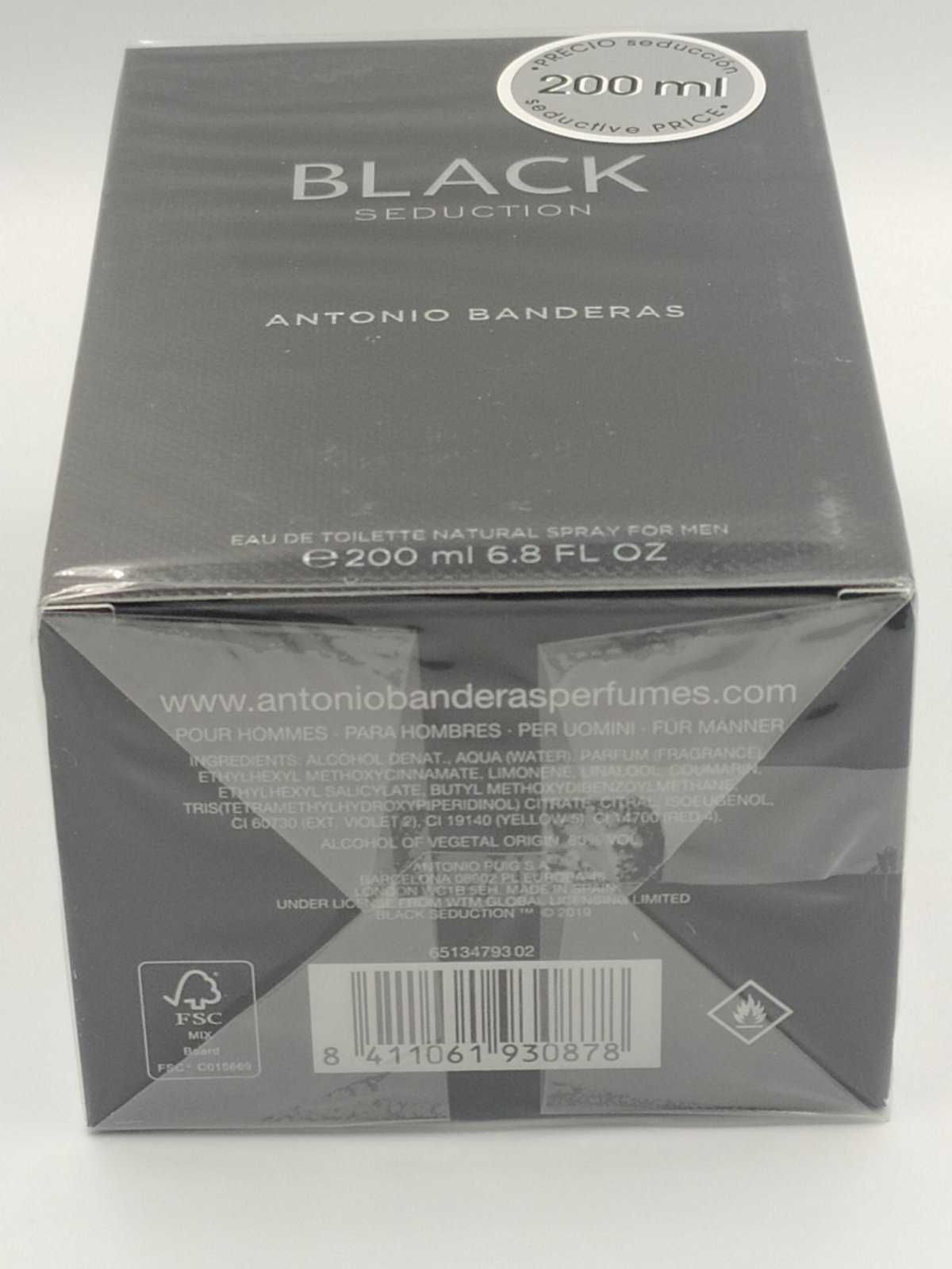 Antonio Banderas Black Seduction for men 200ml Оригинал