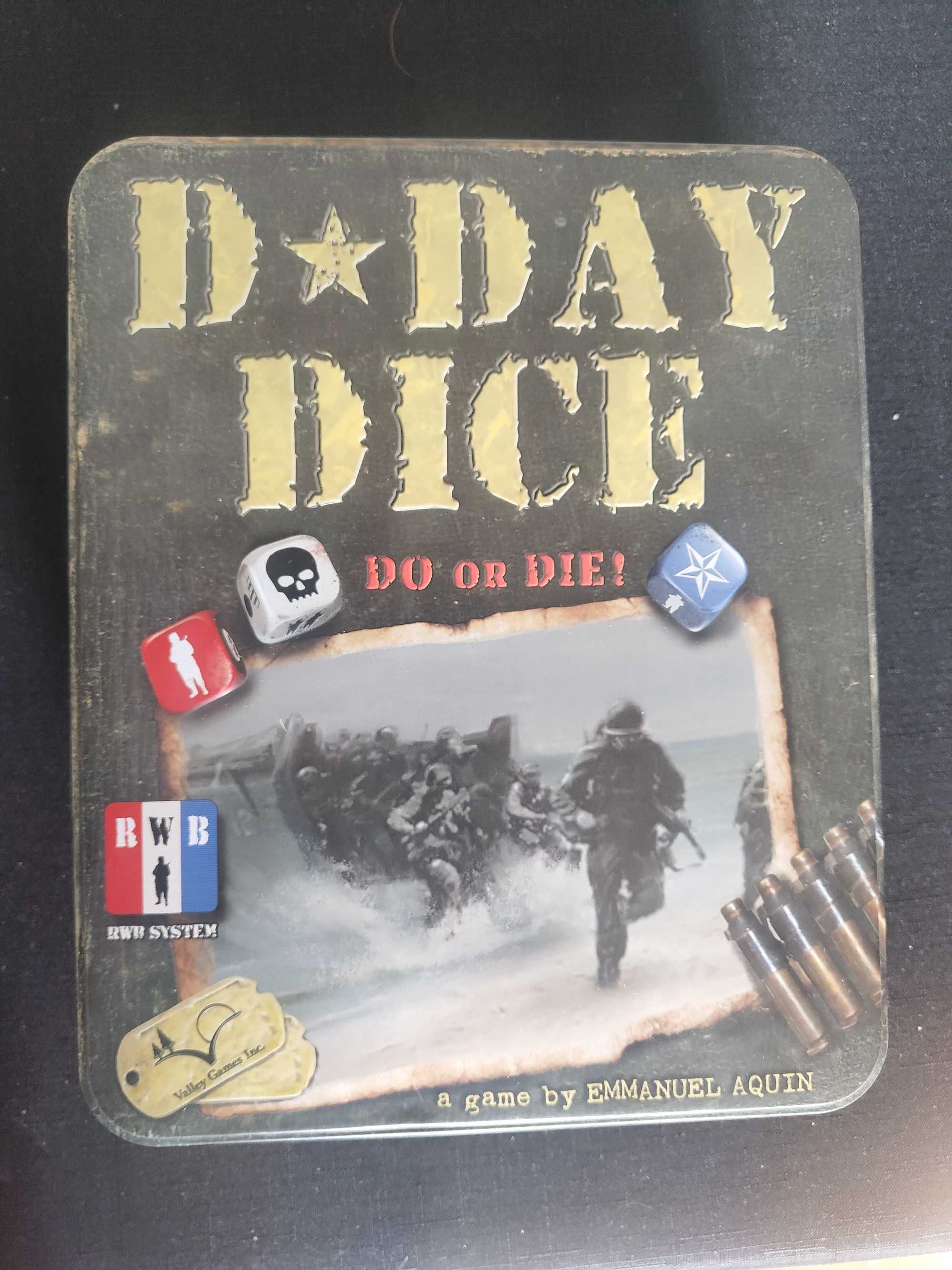 D-Day Dice + Atlantikwall + dodatki z kickstartera - wydanie w puszce