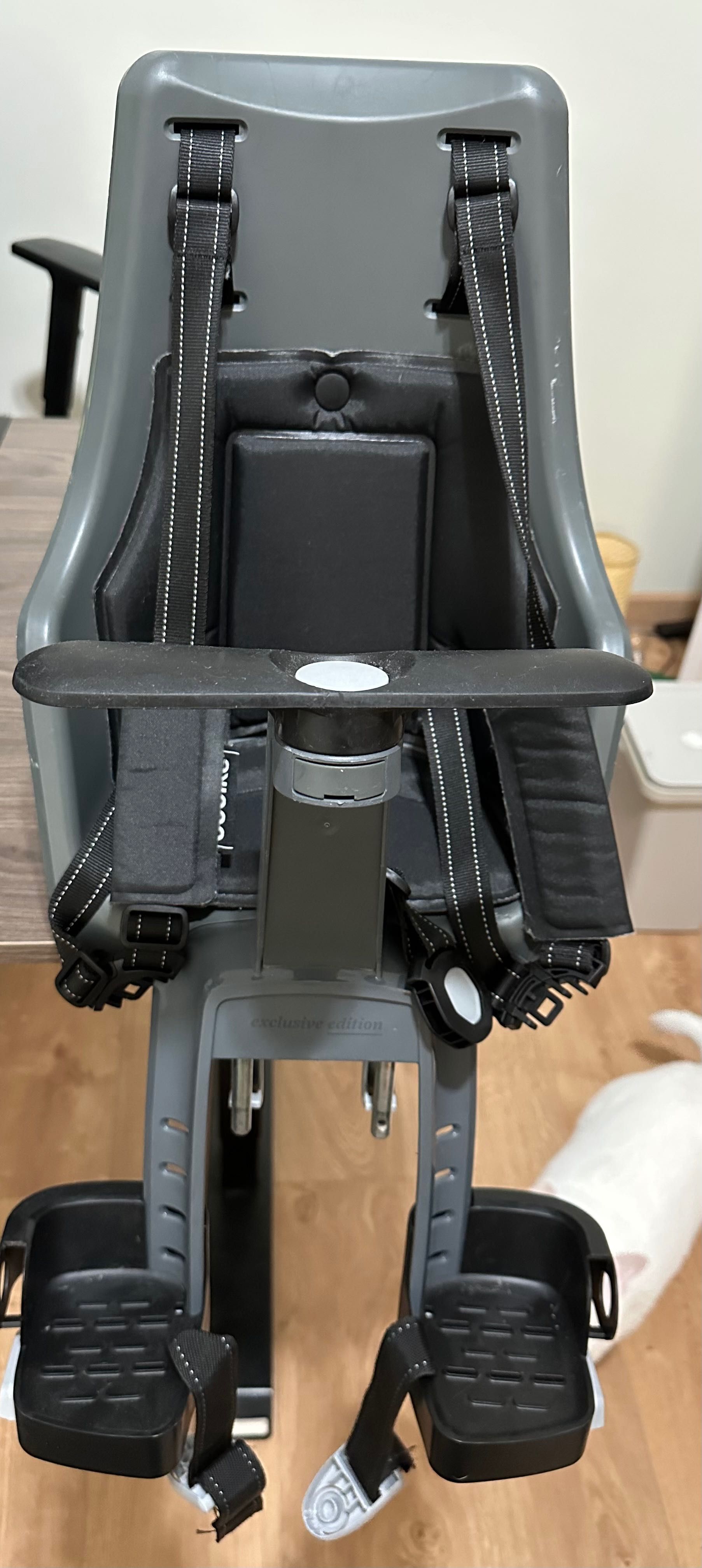 Cadeira Bobike Exclusive Mini Plus – Para Bicicleta – Cinzento