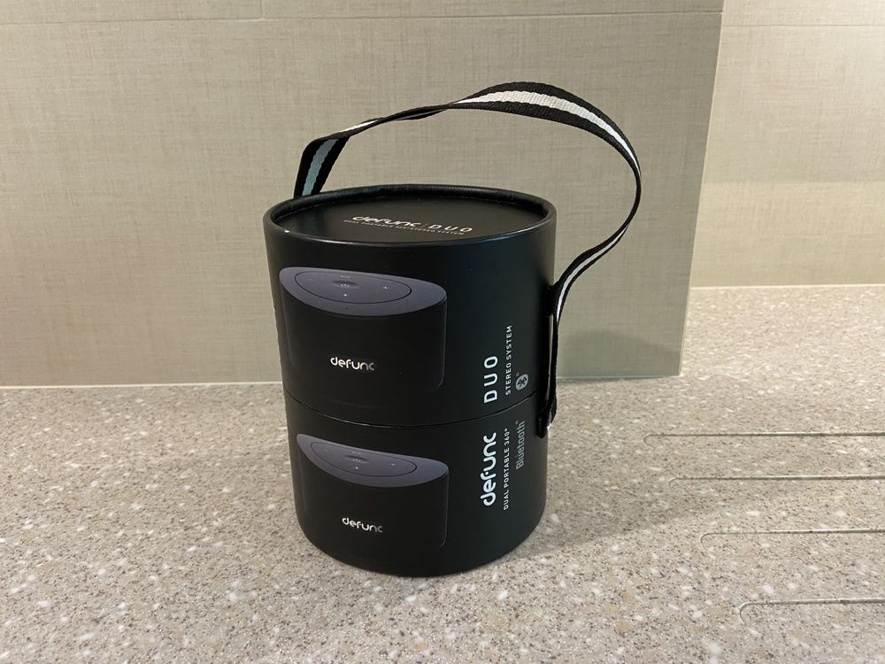 Głośniki DeFunc DUO bezprzewodowe przenośne STEREO 360 Bluetooth