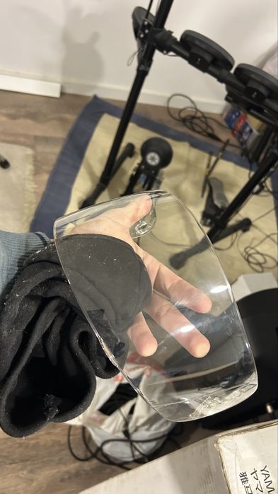 Viseira capacete shoei cx-1 (nova)