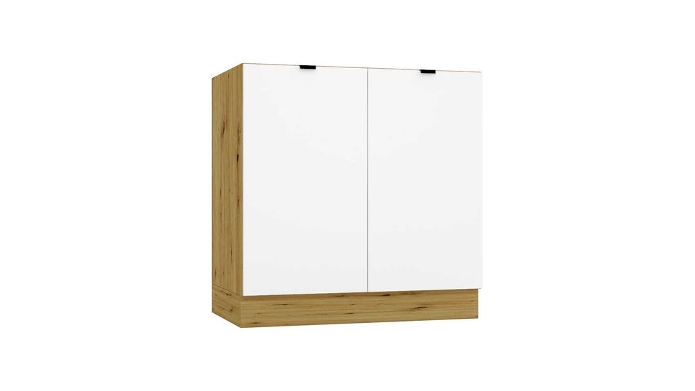 Kuchnia Gianna - dostępna od reki  - biały mat + dąb artisan