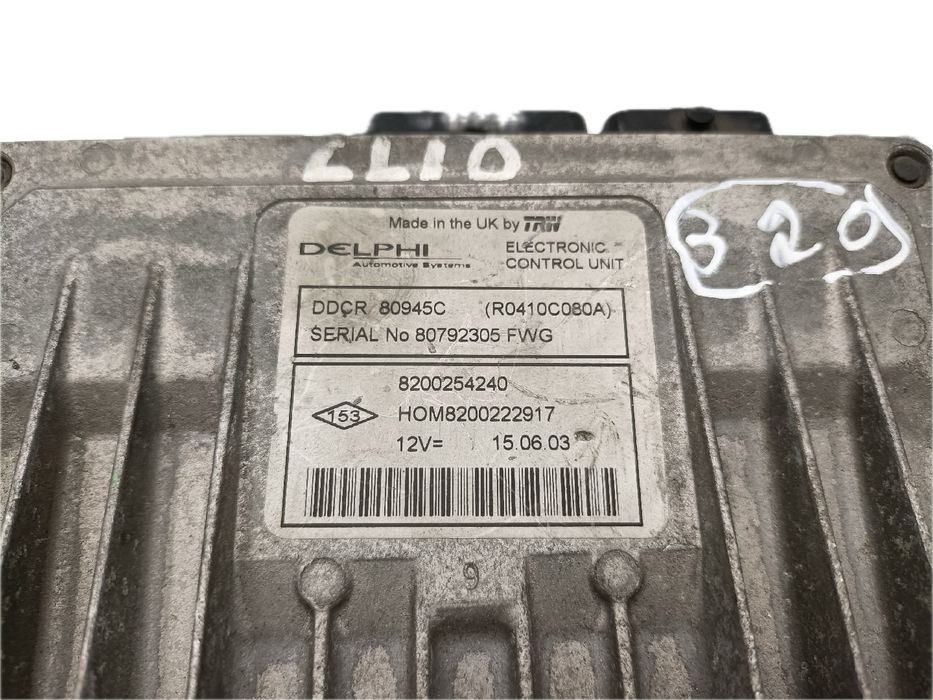 Centralina motor / ECU RENAULT Clio II (BB0/1/2_, CB0/1/2_)