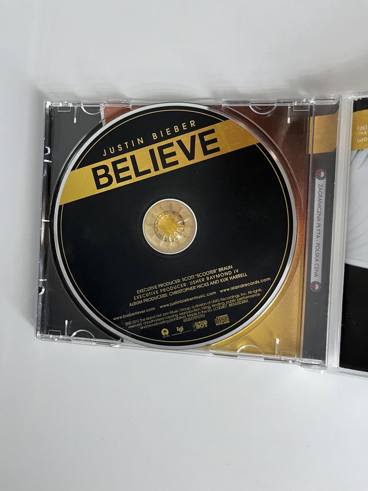 Justin Bieber - płyta CD