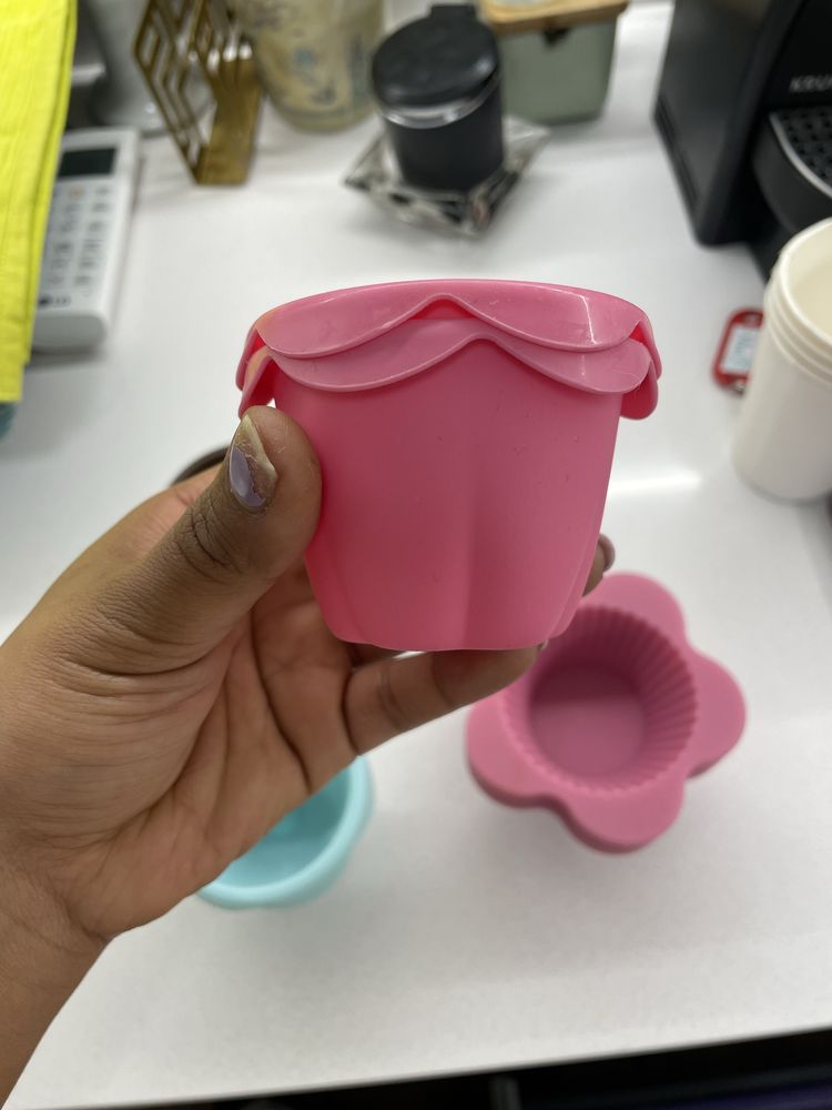 Moldes silicone pastelaria muffins/queques/pudins