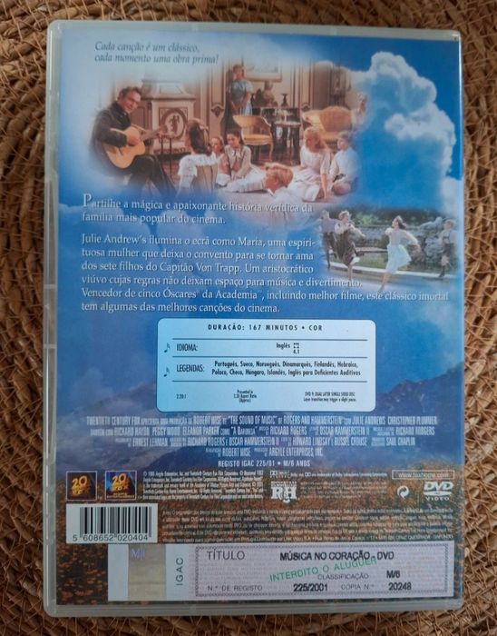 DVD musica no coração