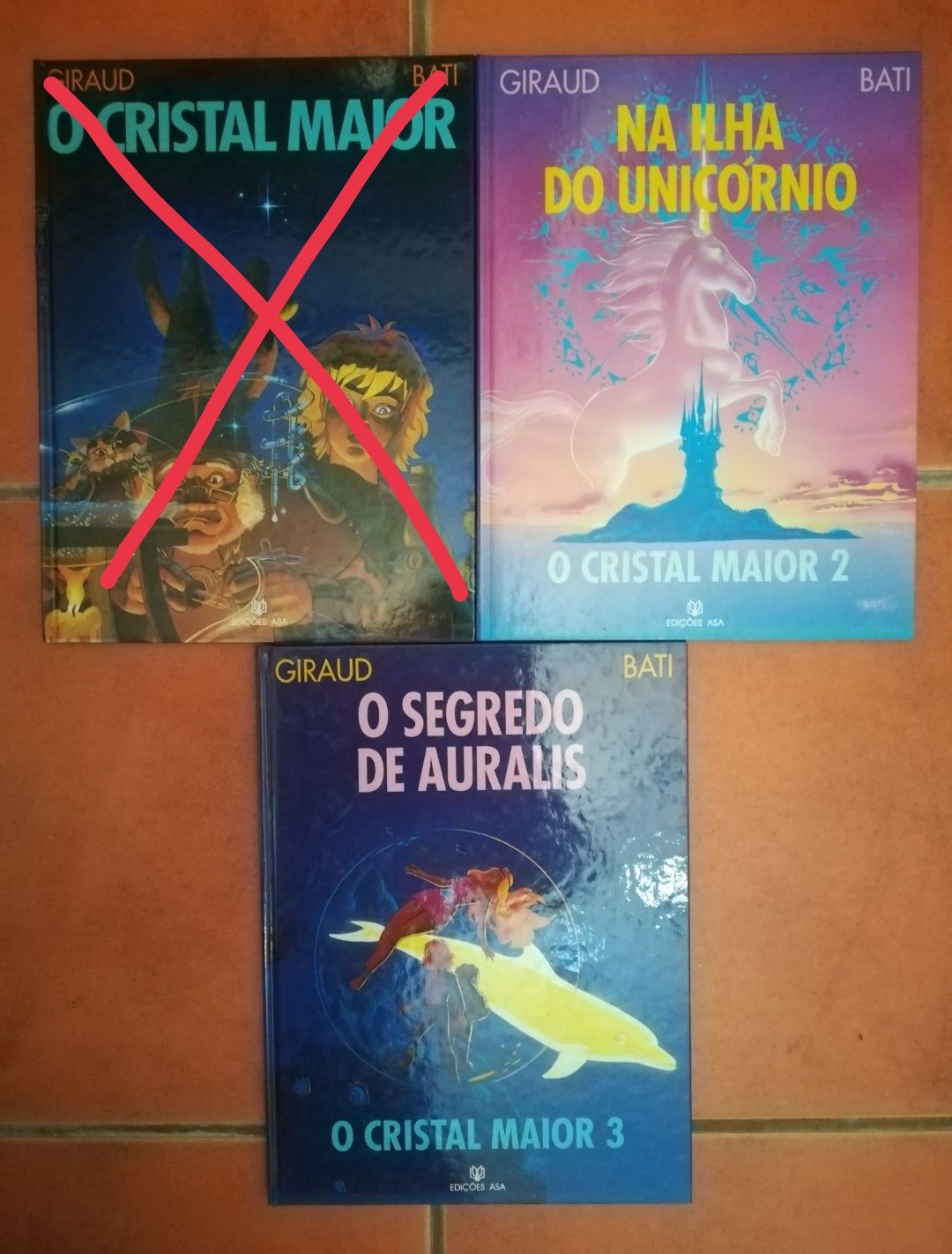 12 Albúns: O Vento nos Salgueiros, Mortadelo e Salaminho, Cristal Maio