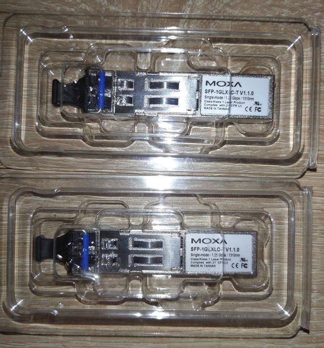Оптоволоконный интерфейсный модуль MOXA SFP-1GLXLC-T