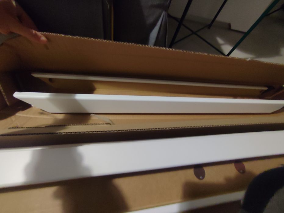 Ościeżnica biała erkado 80-100 lewa