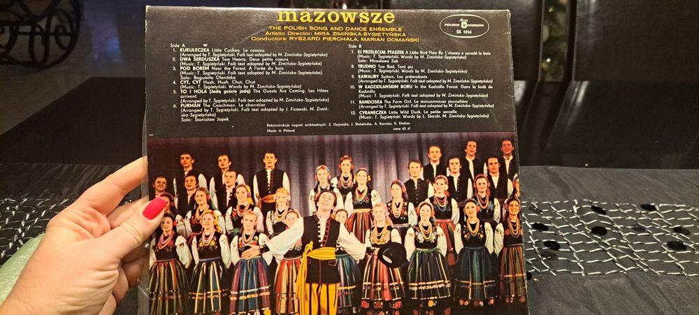 Płyta winylowa Mazowsze