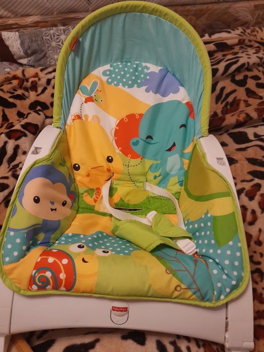 Шизлонг качеля Fisherprice
