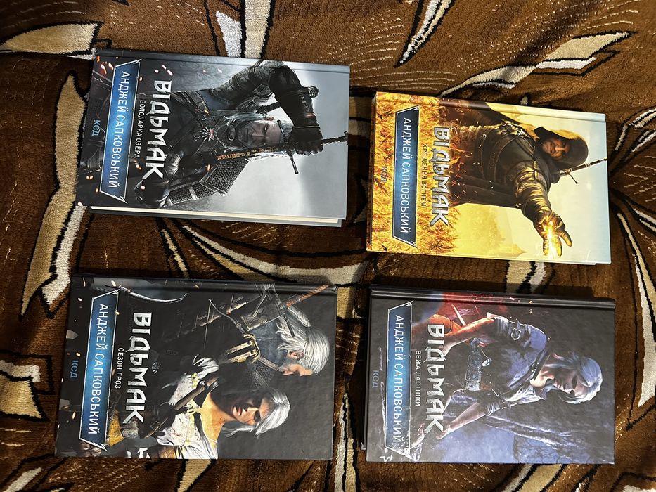 Відьмак Сапковський комплект 9 книг