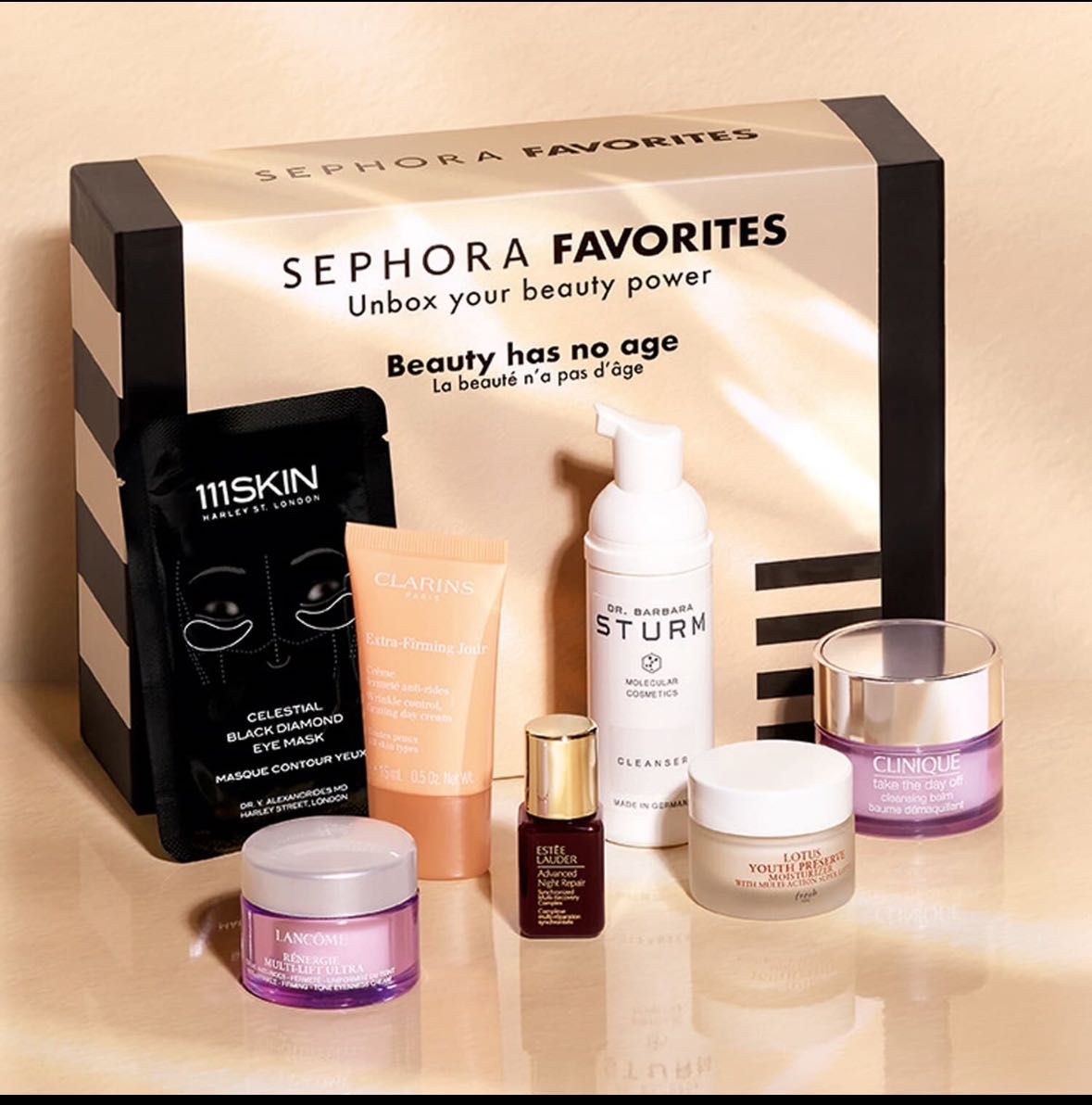 Доглядова косметики від sephora favorites, повна вартість 131€