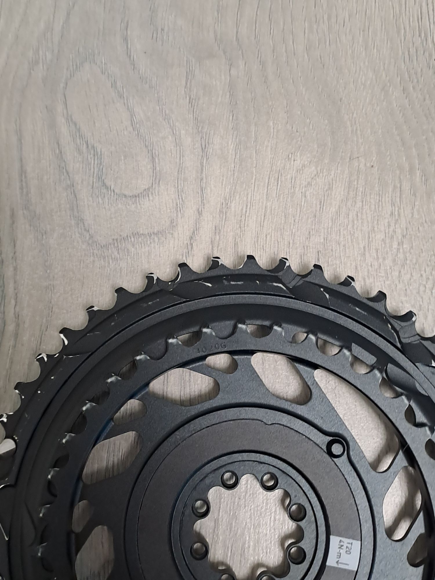 SRAM RED AXS D1 Spider tarcze łańcuchowe, 2x12, polar grey