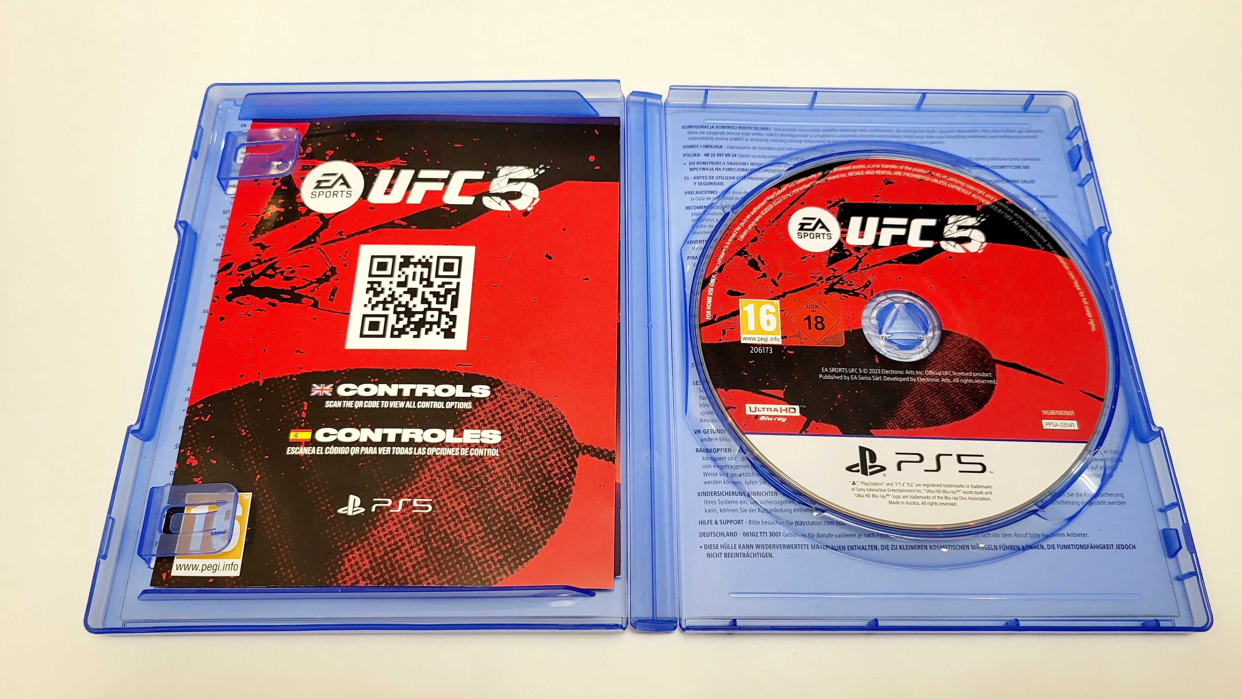 Gra UFC 5 PL PS5 Playstation 5