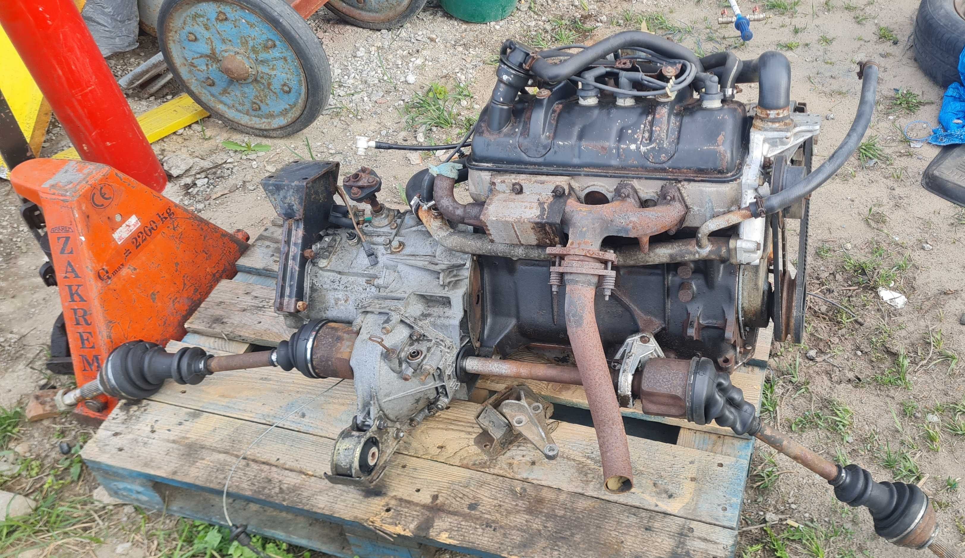Citroen C25 Kamper 2.0 Benzyna Silnik + Skrzynia Biegów 89r