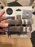 Puxadores de porta novos nas embalagens (10 pares). Inspire Abby