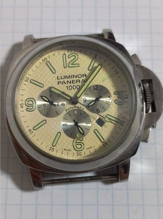 Вінтажний чоловічий годинник Luminor Panerai 1000 (Як новий)