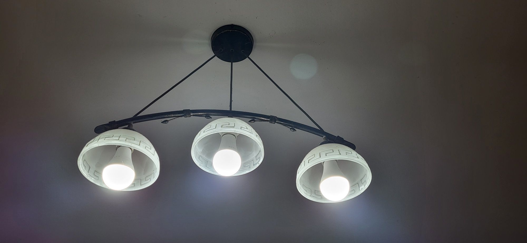2 lampy i 2 kinkiety